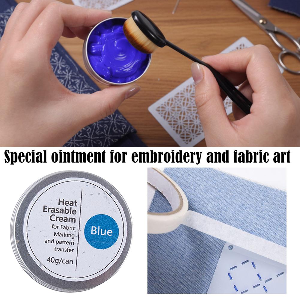 Embroidery Cream - كريم ترقيم الأقمشة القابل للمسح بالحرارة،