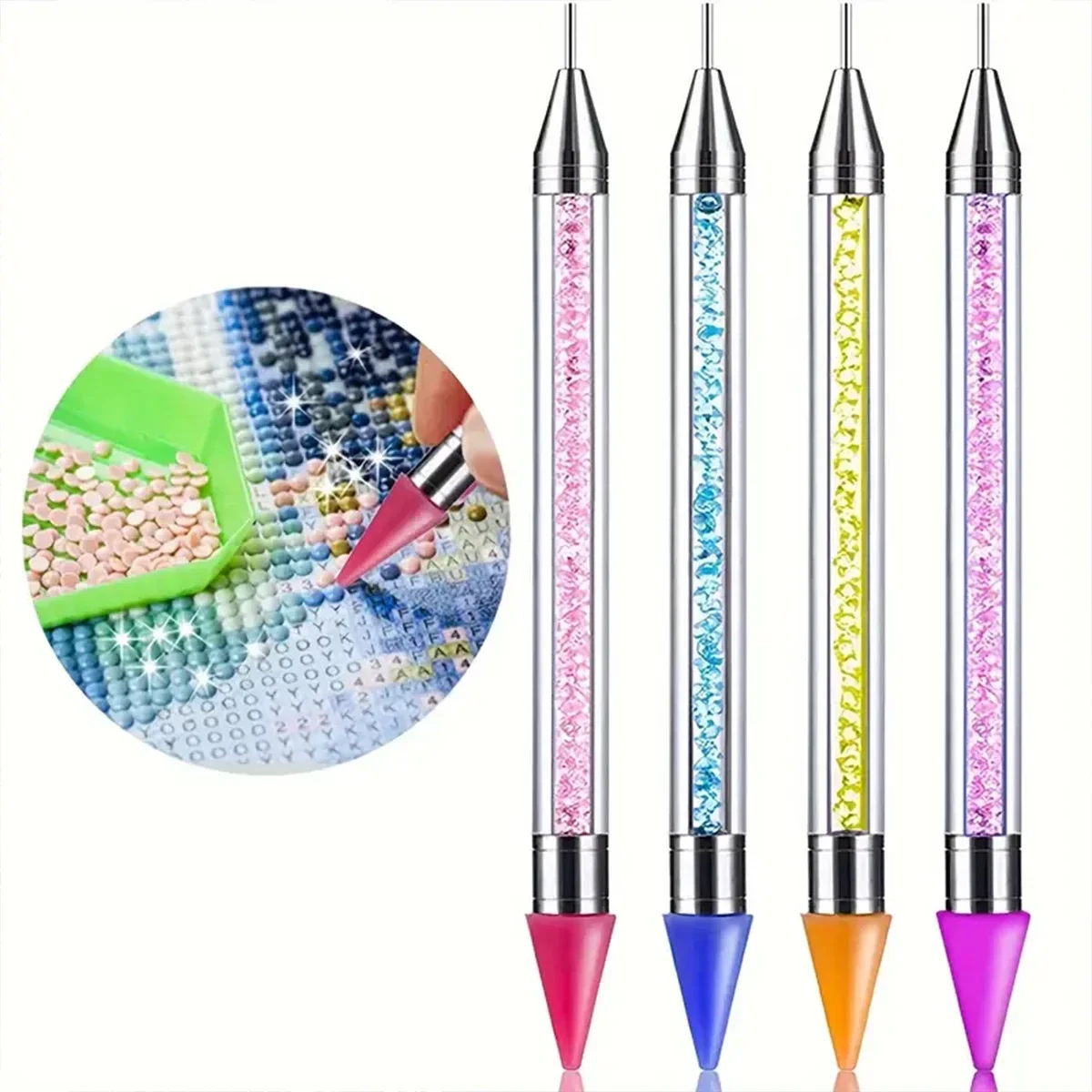 Embroidery Cream - أداة رسم ماسية بدون شمع، تصميم