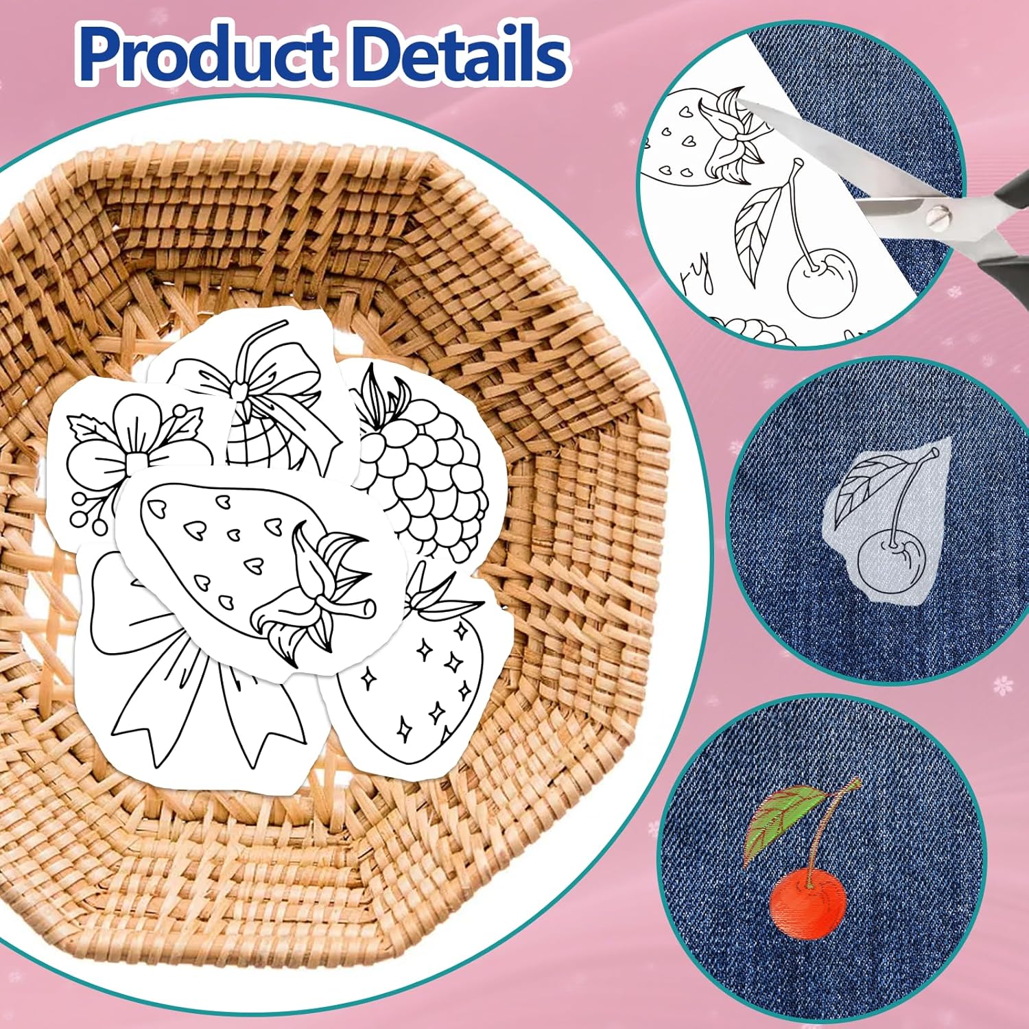 ورق تطريز مطبوع مسبقًا بنمط ال - مراجعة Embroidery Software وسعره