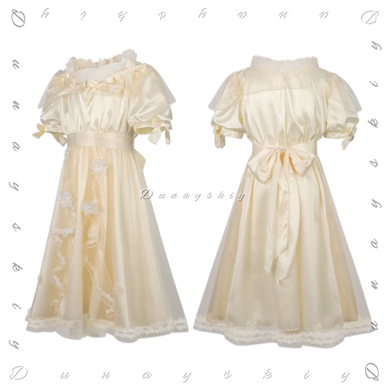 أحذية تنكرية لشخصية الفتاة الص - مراجعة Embroidery Yellow Dress وسعره