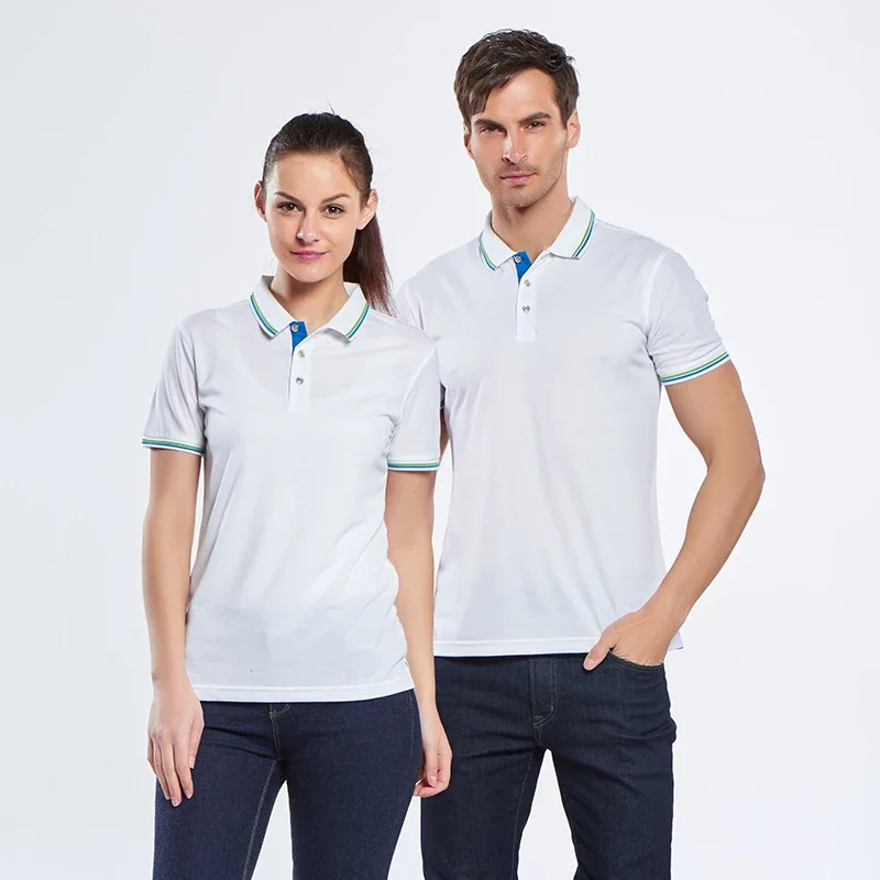 قميص بولو بأكمام قصيرة بشعار م - مراجعة Embroidery Men Shirt وسعره