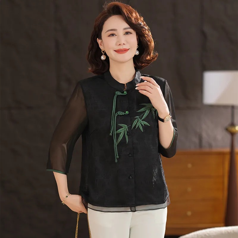 بلوزة نسائية بلون كريمي أبيض ع - مراجعة Embroidery Cream وسعره