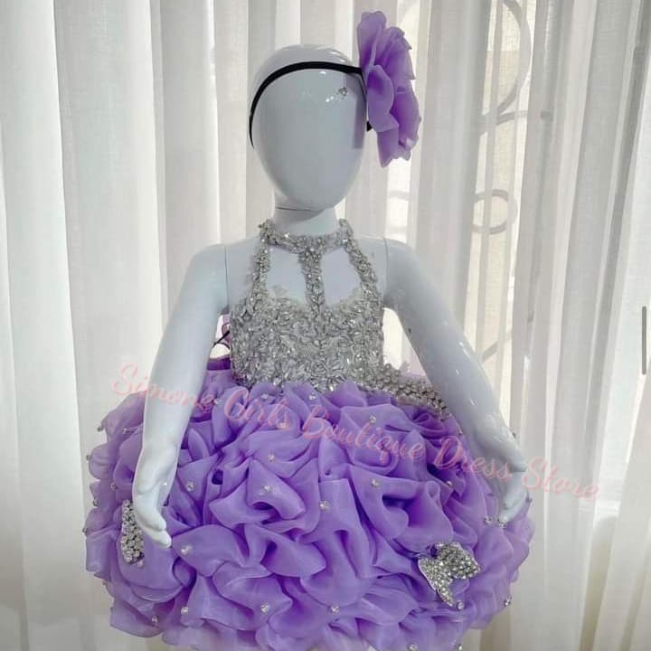 فستان أصفر مزين بالكشكش للفتيا - مراجعة Embroidery Yellow Dress وسعره