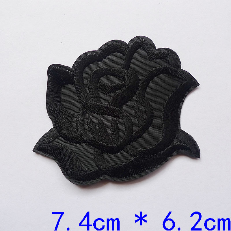10 قطعة فراشة سوداء الحديد على - مراجعة Embroidery On Black Shirt وسعره