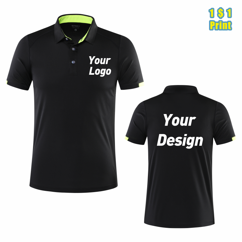 التجفيف السريع تنفس قميص بولو  - مراجعة Embroidery Men Shirt وسعره