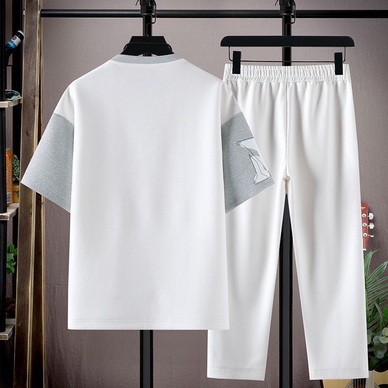 طقم رياضي صيفي عصري للرجال مكو - مراجعة Embroidery Men Shirt وسعره
