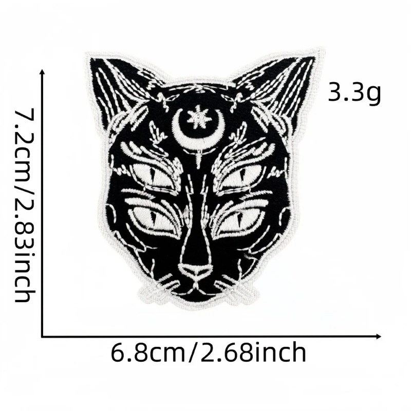 شارات وتطريزات وملصقات قابلة ل - مراجعة Embroidery On Black Shirt وسعره