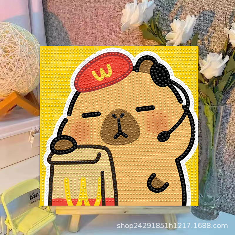 لوحة زخرفية كريستالية على شكل  - مراجعة Embroidery Service وسعره